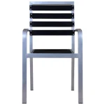 صندلی دسته دار باغی و فضای باز آلومینیومی 953