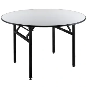 میز غذاخوری بنکوئیت پایه تاشو گرد 204a-120