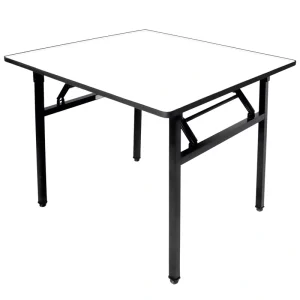 میز غذاخوری بنکوئیت پایه فلزی تاشو مربع 204c
