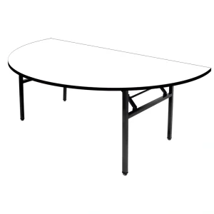 میز غذاخوری بنکوئیت پایه تاشو نیم دایره 204d-150
