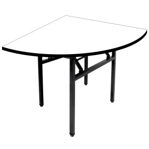 میز غذاخوری بنکوئیت پایه تاشو ربع دایره 204f