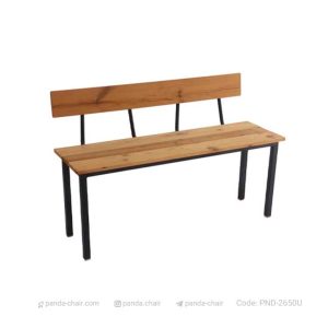 نیمکت باغی و فضای باز ترموود با پشتی 2650U