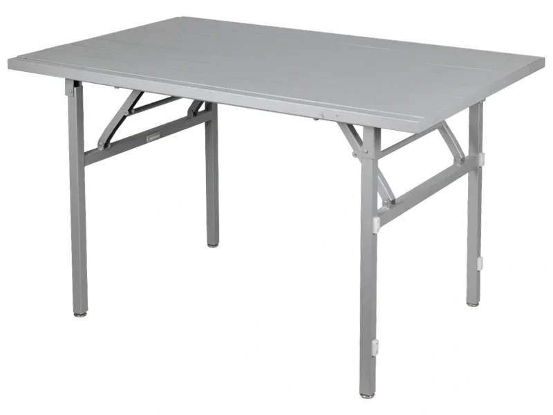 میز بنکوئیت تاشو آلومینیومی مستطیل 120 در 90 کد 204